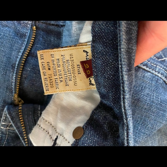 7 for all mankind “A” jeans size 28. Gently used - Picture 3 of 6
